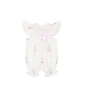 NEW DEOLINDA girl's ballarina slippers collection romper in pink